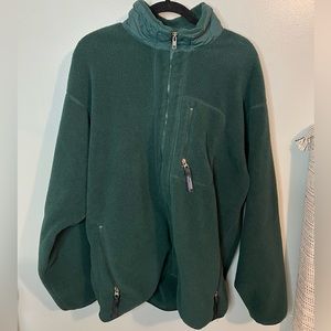 Vintage Patagonia Synchilla Fleece Full-YKK Zip Jacket Mens L Made in USA